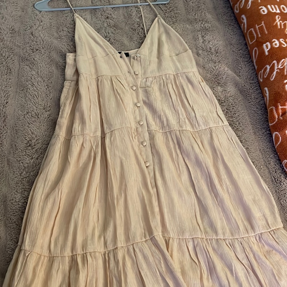 Tan Lulus Summer Dress